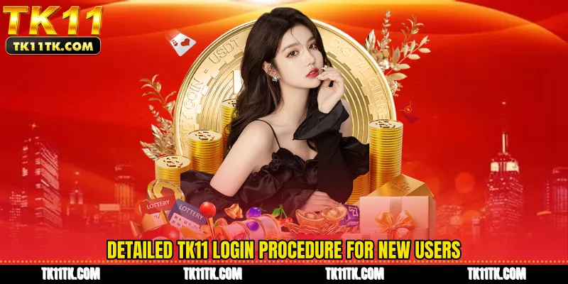 Detailed TK11 login procedure for new users